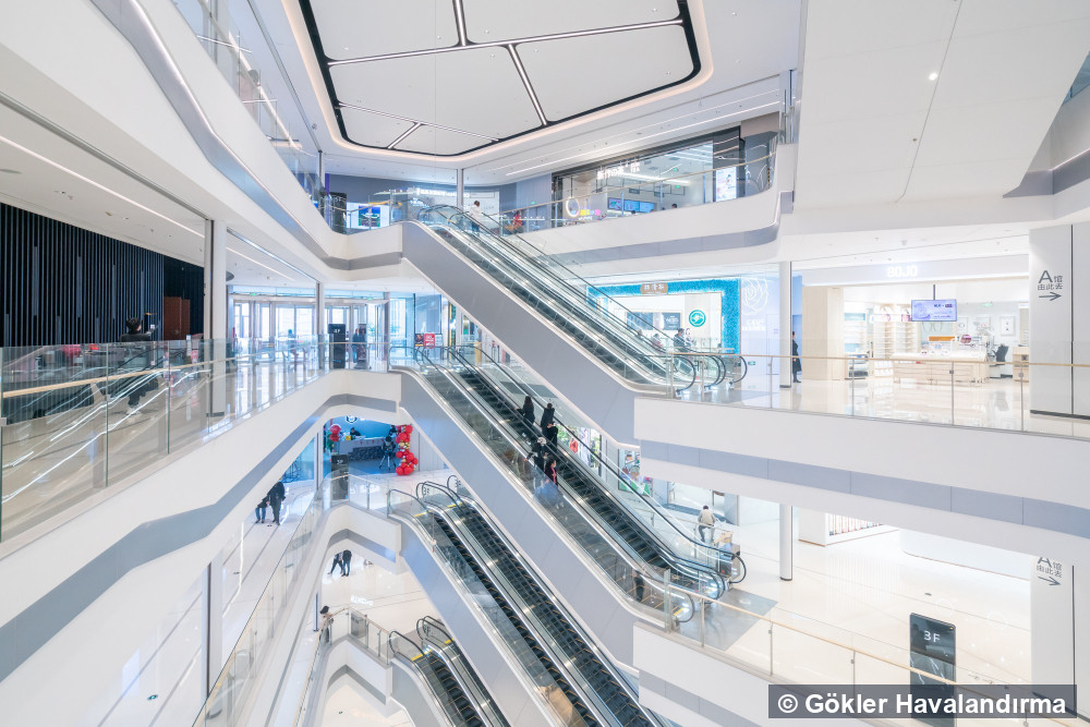 AVM Merkezi Havalandırma Sistemi Kurulumu - Gökler Havalandırma