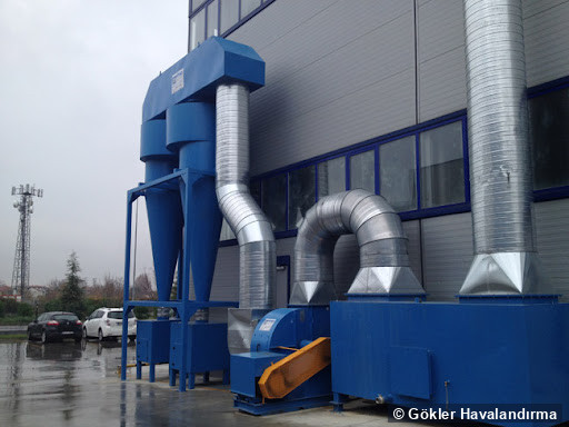 Fabrika Toz Aspirasyon ve Filtre Ünitesi - Gökler Havalandırma