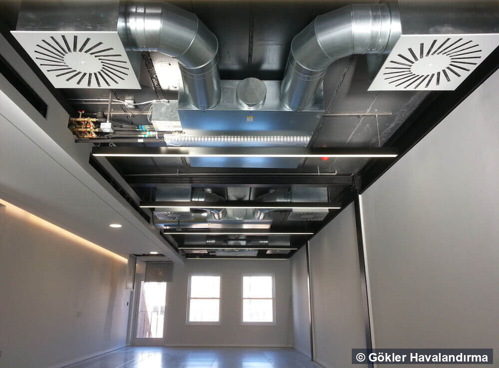 Ticari Bina ve AVM Havalandırma Projesi - Gökler Havalandırma